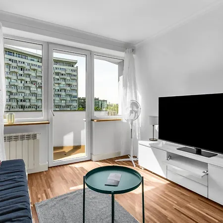 公寓 Powisle - 8th Floor, Balcony - By Rentujemy