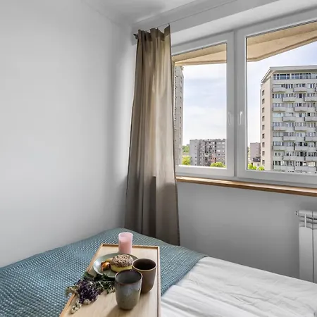 Powisle - 8th Floor, Balcony - By Rentujemy