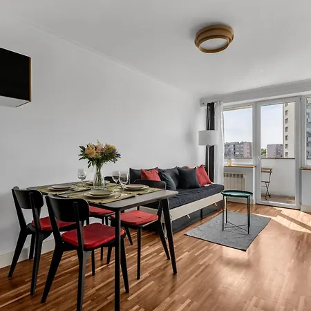 Powisle - 8th Floor, Balcony - By Rentujemy *