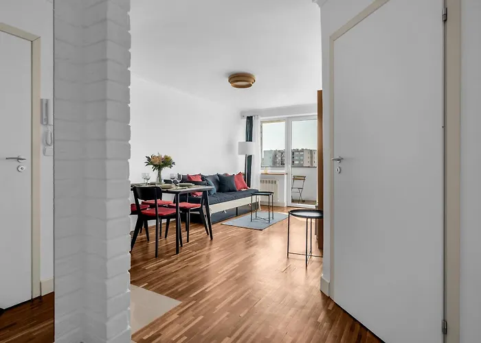 شقة Powisle - 8th Floor, Balcony - By Rentujemy وارسو