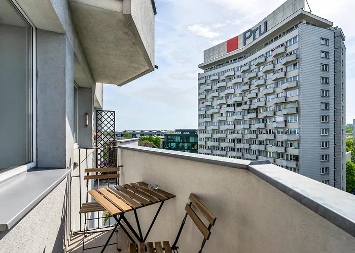 شقة Powisle - 8th Floor, Balcony - By Rentujemy *