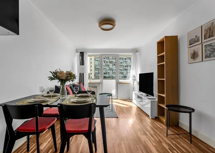 شقة Powisle - 8th Floor, Balcony - By Rentujemy *