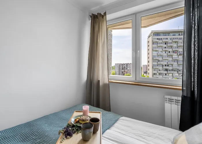 Powisle - 8th Floor, Balcony - By Rentujemy