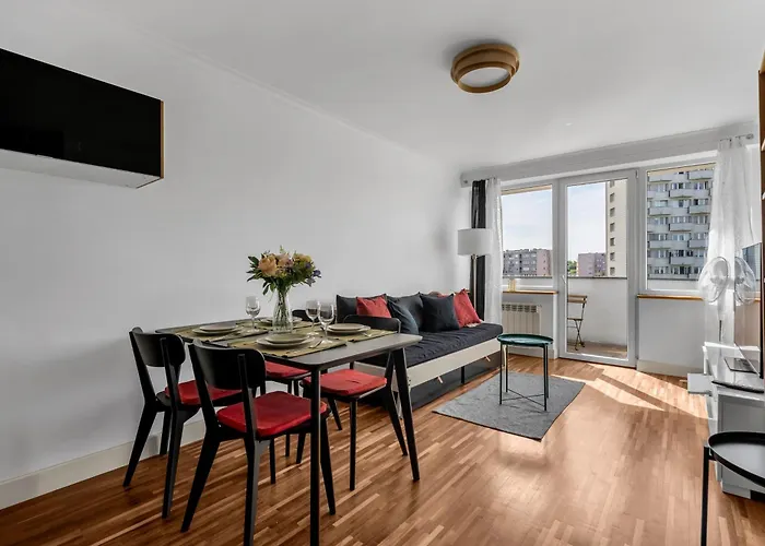 Powisle - 8th Floor, Balcony - By Rentujemy *